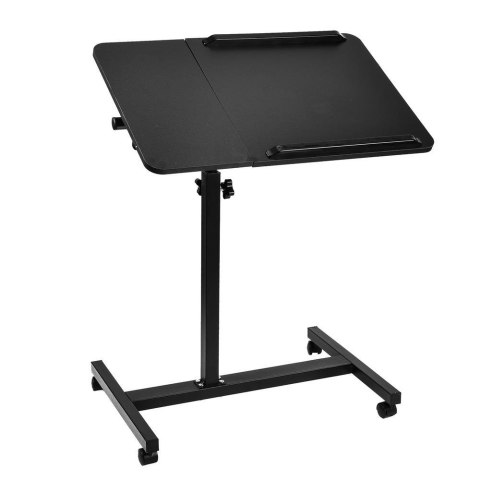 Maclean Biurko mobilne/stand na laptop Maclean MC-121 B, czarne, regulacja wysokośc 59-89cm, max. 30kg