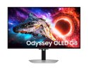 Samsung Monitor 27 cali Odyssey G80SH OLED 3840x2160 UHD 16:9 2xHDMI 1xDP 2xUSB 3.2 1xUSB-C 90W 0,03ms 240Hz HAS+PIV płaski 2Yd2d (LS27H