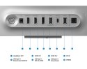 Samsung Monitor 27 cali Odyssey G80SH OLED 3840x2160 UHD 16:9 2xHDMI 1xDP 2xUSB 3.2 1xUSB-C 90W 0,03ms 240Hz HAS+PIV płaski 2Yd2d (LS27H