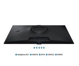 Samsung Monitor 32 cale Odyssey G73SH OLED 3840x2160 UHD 16:9 2xHDMI 1xDP 0,03ms 330/165Hz płaski 3Yd2d (LS32HG732SUXEN)