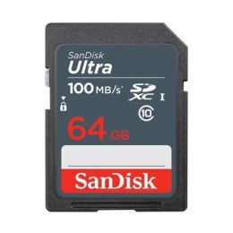Sandisk Karta pamięci SanDisk ULTRA SDHC 64GB 100MB/s