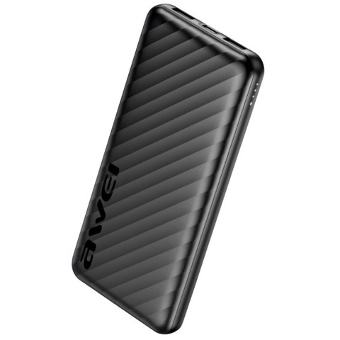 AWEI Powerbank Awei P5K Pro 10000mAh 2xUSB 2,1A czarny