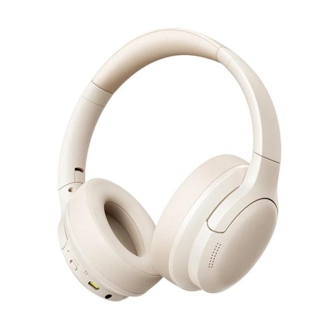 Baseus Słuchawki z mikrofonem Baseus Bass BH1 Lite A0203C02 Bluetooth 6.0 beżowe