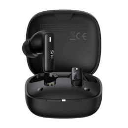 Baseus Słuchawki z mikrofonem Baseus Bowie E19 A00069600113-00 bezprzewodowe Bluetooth TWS z etui ładującym - czarne