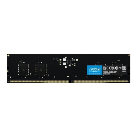 Crucial Pamięć DDR5 Crucial 8GB (1x8GB) 5600MHz CL46 1,1V
