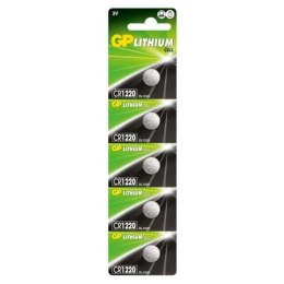 GP Baterie litowe mini GP CR1220 - blister 5 szt.