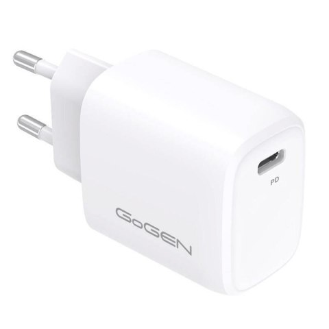 GoGEN Ładowarka sieciowa GoGEN ACHPD120W 1x USB-C PD 20W biała
