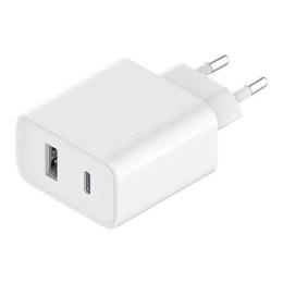 XIAOMI Ładowarka sieciowa Xiaomi Mi 33W Wall Charger USB-A + USB-C PD3.0 QC3.0 3A biała