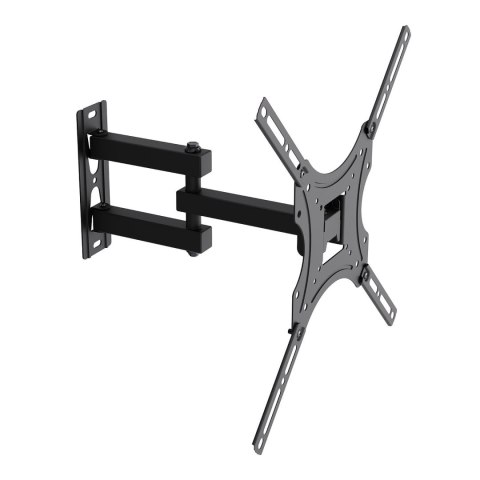 Maclean Uchwyt do TV Maclean MC-190 max VESA 400x400, 32-55", do 25kg, czarny, reg. pochyłu +0°~-15° i obrotu +90°~-90°