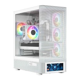 Modecom Obudowa Modecom Volcano AQ500 ARGB MIDI biała
