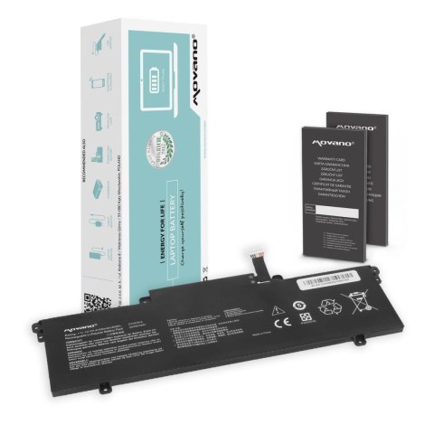 Movano Bateria Movano do notebooka Asus Zenbook 14 UX435E, UX435EA, UX435EAL, UX435EG, UM425QA, C31N1914 (10.8V-11.1V) (4100 mAh)