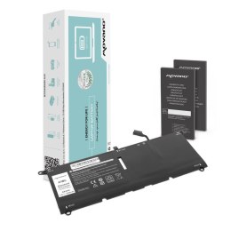Movano Bateria Movano do notebooka Dell XPS 13 (9370), 13 (9380), Latitude 13 (3301), 13 9370, 13 9380, DXGH8, G8VCF (7.4V-7.6V) (5500 