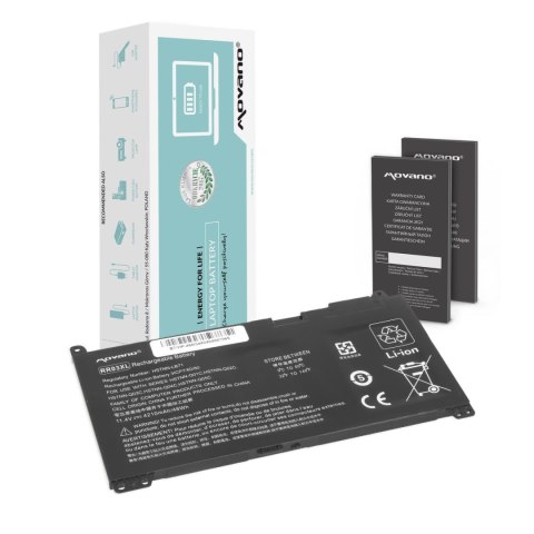 Movano Bateria Movano do notebooka HP 430 G4, 440 G4, 450 G4, 470 G4, 430 G5, 440 G5, 450 G5, 470 G5, RR03XL (11.4V) (4210 mAh)
