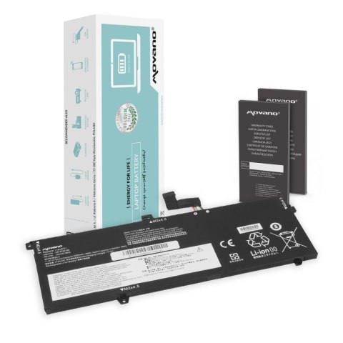 Movano Bateria Movano do notebooka Lenovo Thinkpad X13 Gen 1, X390, X395 Series, L18C6PD1, L18M6PD1 (11.4V) (4220 mAh)