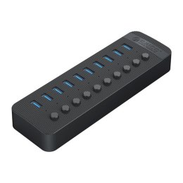 ORICO HUB USB-A Orico CT2U3-10AB-EU-BK-BP aktywny 10xUSB-A 5Gbps BC 1.2 48W czarny