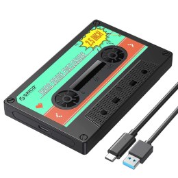 ORICO Obudowa na dysk Orico 2580C3-V1-BK-EP SATA 2,5'' USB-C 6Gbps kaseta