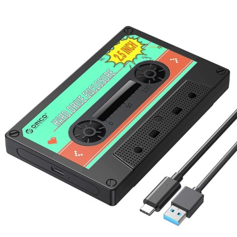 ORICO Obudowa na dysk Orico 2580C3-V1-BK-EP SATA 2,5'' USB-C 6Gbps kaseta