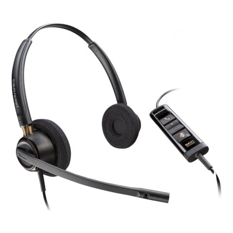 Poly Słuchawki przewodowe Poly EncorePro 525 Microsoft Teams Certified Stereo USB-A