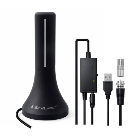 Qoltec Antena telewizyjna Qoltec TV DVB-T/T2