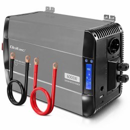 Qoltec Przetwornica napięcia Qoltec Pure Sine Wave | 12V na 230V | 1000/2000W