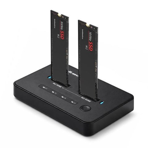 Qoltec Stacja dokująca Qoltec dysków SSD M.2 NVMe | PCIe