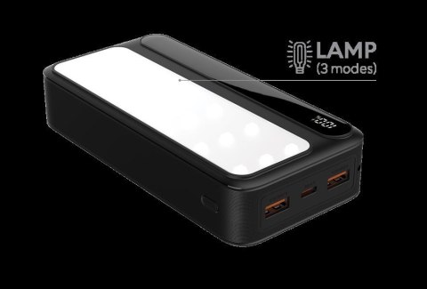 Rebeltec Powerbank Rebeltec P20 LCDPD LAMP (20 000mAh 22,5W) z latarką LED