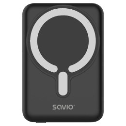 Savio Powerbank SAVIO BA-12 10000 mAh czarny