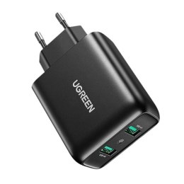 Ugreen Ładowarka sieciowa Ugreen CD161 2xUSB, 18W, PD3.0 - czarna