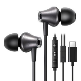 Ugreen Słuchawki z mikrofonem Ugreen EP105C USB-C dokanałowe - czarne