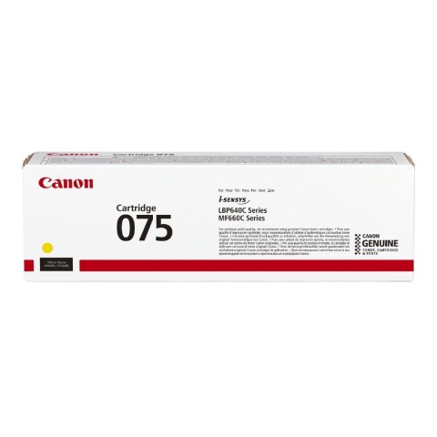 Canon Toner Canon CRG-075 Y (6362C002) Yellow 1300str.