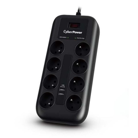 CyberPower Listwa przeciwprzepięciowa CyberPower P0820SUF0-FR