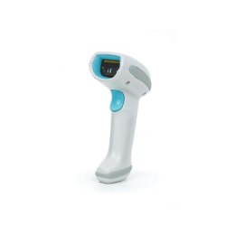 Digitus Czytnik kodów kreskowych DIGITUS przewodowy USB-RJ45 2m, 1D/2D 2m/s, IP52, stojak w zestawie