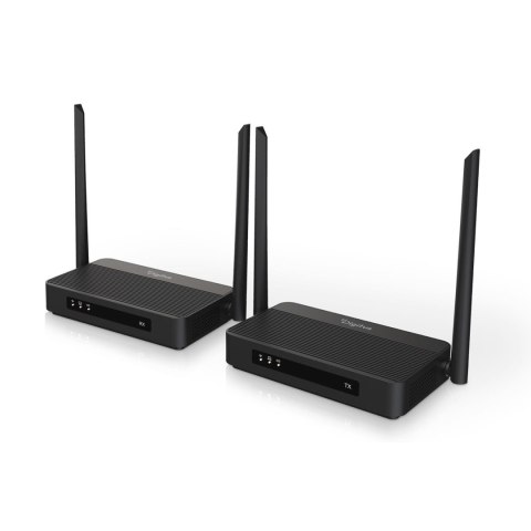 Digitus Przedłużacz/Extender DIGITUS DS-55360 HDMI bezprzewodowy z KVM do 100m, 4K@60Hz, (Zestaw)