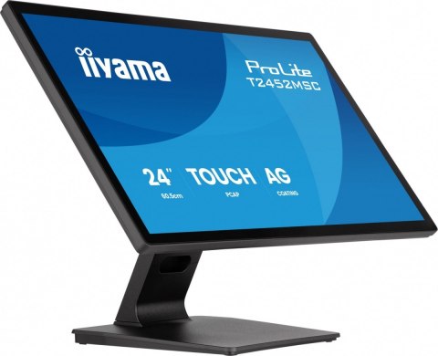 IIYAMA Monitor ProLite 24 cale T2452MSC-B2AG IPS,HDMI,DP,420cd,1300:1,5ms