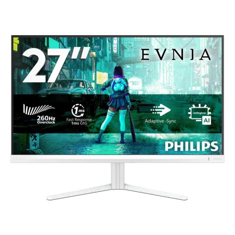 MMD-Monitors & Displays Nederland B.V. Monitor Philips 27" 27M2N3201PL/00 IPS FHD 260Hz 2xHDMI DP HUB USB głośniki