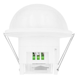 Maclean Czujnik obecności PIR Maclean MCE822, do zabudowy, zasięg 10x40m, 1000W/2000W, 220-240V AC, 50/60Hz, IP54