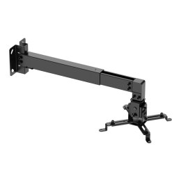 Maclean Uchwyt do projektora uniwersalny Maclean MC-205 B, czarny, do 20kg