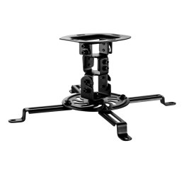 Maclean Uchwyt sufitowy do projektora Maclean MC-200 B, 54~320mm, do 13,5 kg, rotacja 360 stopni
