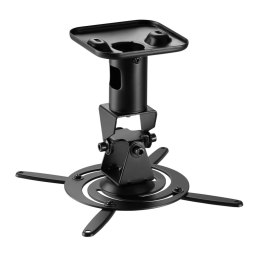 Maclean Uchwyt sufitowy do projektora Maclean MC-208 B, stalowy, 180~310mm, do 15 kg