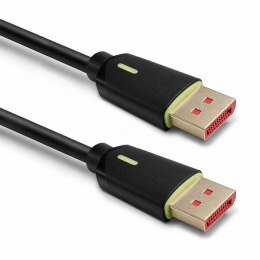 Qoltec Kabel DisplayPort Qoltec M/M v2.1 | 80G | 1.5m