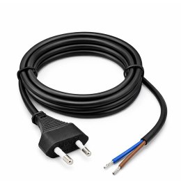 Qoltec Kabel zasilający Qoltec CEE 7/16 (C) | 2x0.75mm2 | 1.8m