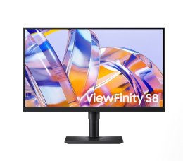 Samsung Monitor 27 cali Viewfinity S80UH IPS 3840x2160 UHD 16:9 1xHDMI 1xDP 1xUSB-C 90W 3xUSB-A Easy Connection KVM PIP/PBP 5ms 60Hz HAS