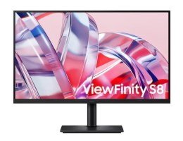 Samsung Monitor 32 cale Viewfinity S80H IPS 3840x2160 UHD 16:9 1xHDMI 1xDP 3xUSB-A 1xUSB-B Easy Connection 5ms 60Hz HAS+PIV płaski 3YOn-