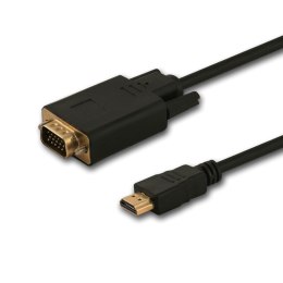 Savio Kabel adapter Savio CL-197 HDMI (M) - VGA (M) 1,8m