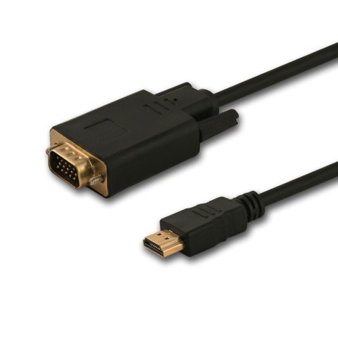 Savio Kabel adapter Savio CL-197 HDMI (M) - VGA (M) 1,8m