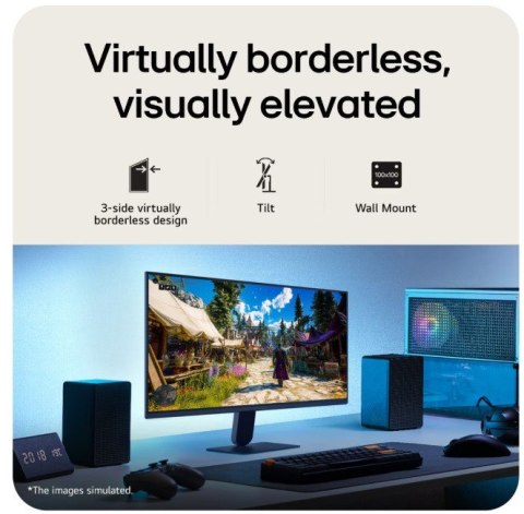 LG Electronics Monitor gamingowy 24G411B-B 23,8 cala IPS Ultragear