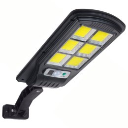 Maclean Lampa uliczna solarna LED Maclean MCE446 z czujnikiem ruchu i pilotem IP54, 4W, 400lm, 6500K, Li-ion 1200 mAh, 3 tryby pracy
