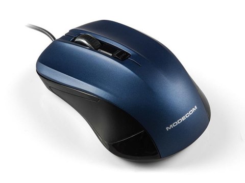 Modecom Mysz przewodowa Modecom M9.1 optyczna czarno-niebieska