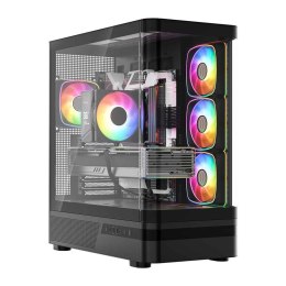 Modecom Obudowa Modecom Volcano AQ100 ARGB MIDI czarna