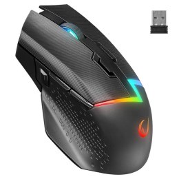 Rampage Mysz bezprzewodowa Rampage DROPM3V2-BLACK DR Drop M3 V2 24000 DPI czarna